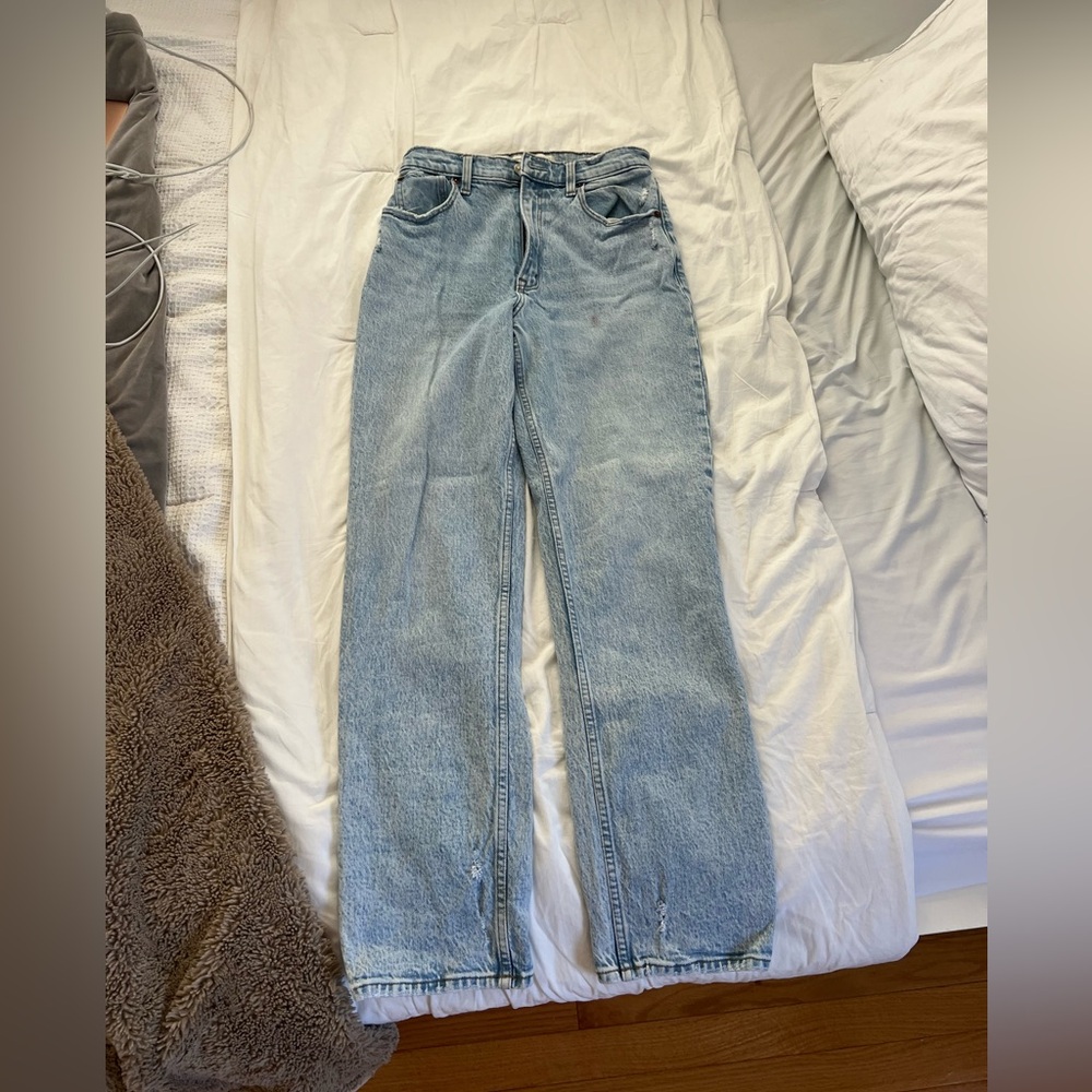 Medium wash;size 27 Abercrombie jeans